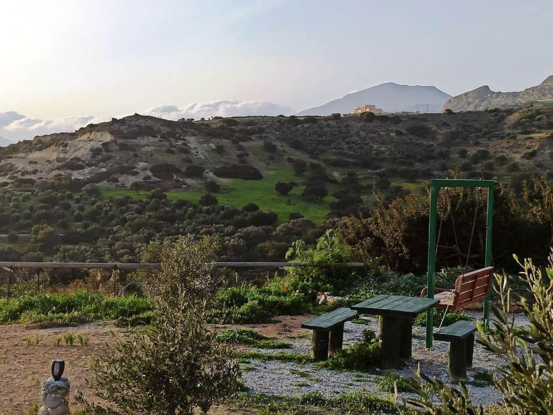 Villa George Sea View With Pool - Triopetra Exterior photo