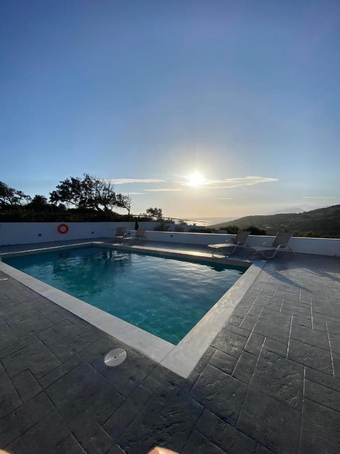 Villa George Sea View With Pool - Triopetra Exterior photo